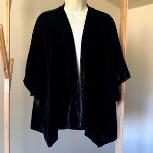 Aritzia Velvet Kimono Shrug
